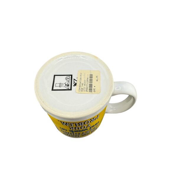 Vintage 1990s Dilbert Dogbert Coffee Mug Let Me Drop Everything NIB - Picture 8 of 8
